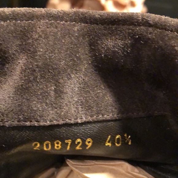 Preloved Gucci brown suede boots size 40.5 - Picture 6 of 6